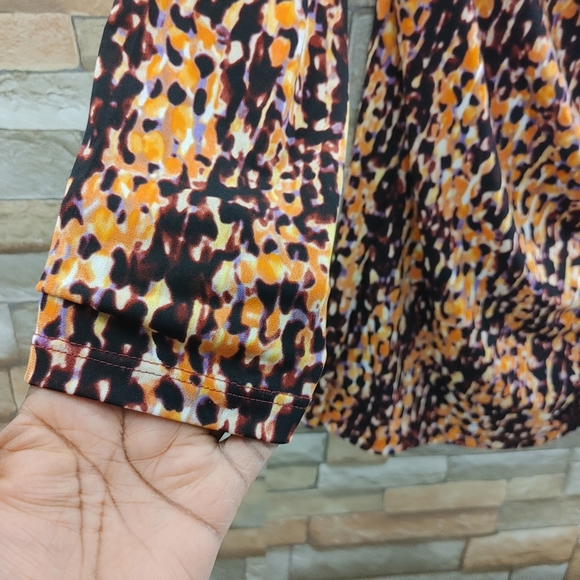 Anne Klein Faux Wrap Top Size M - Picture 4 of 8